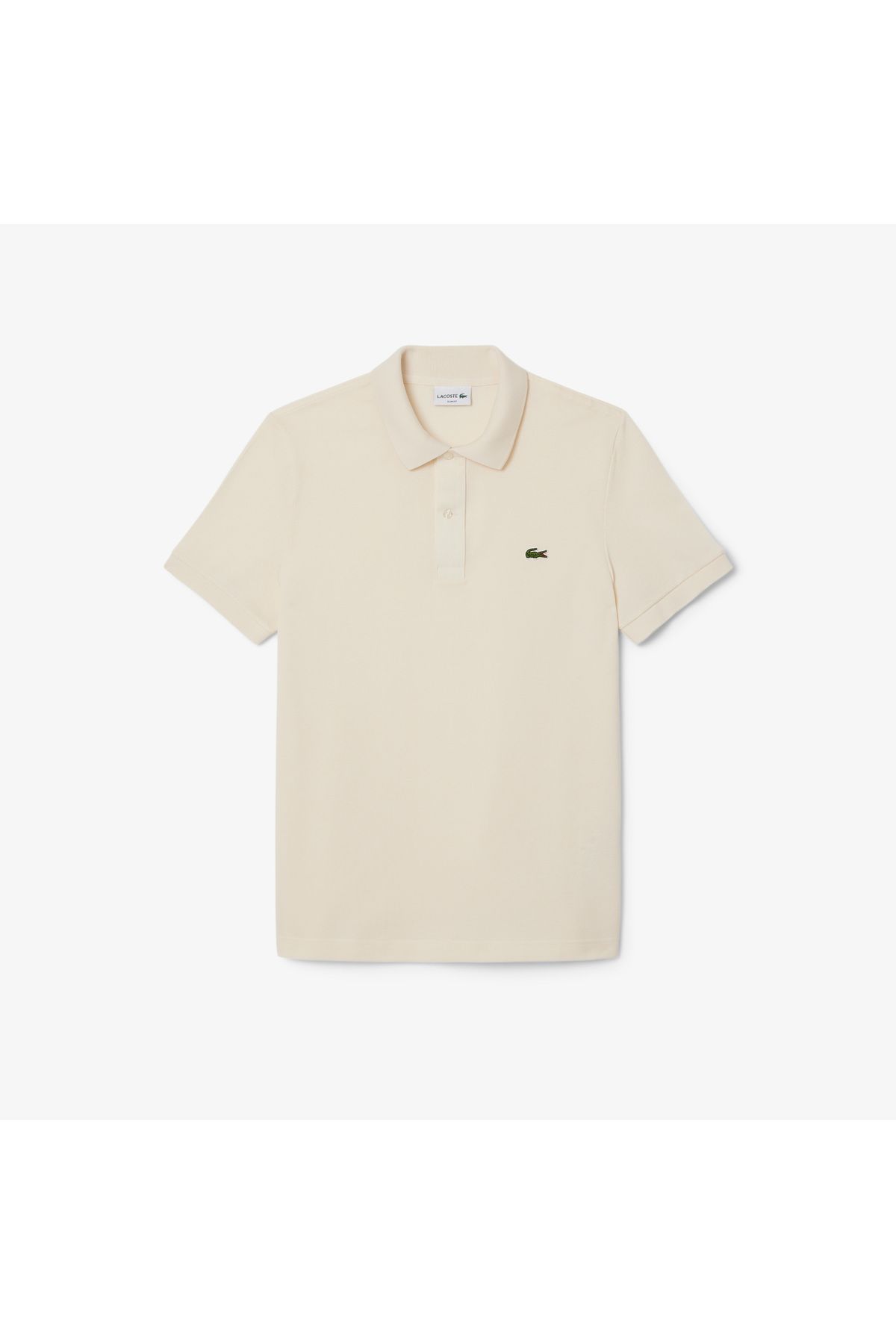تی شرت یقه پولو مردانه L.12.12 SLIM FIT BEIGE POLO Lacoste