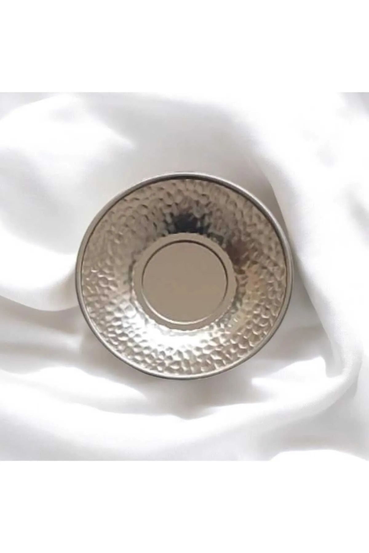 TEMEL AMBALAJ METAL KUTU 12'li Metal Çay Bardağı Altlığı