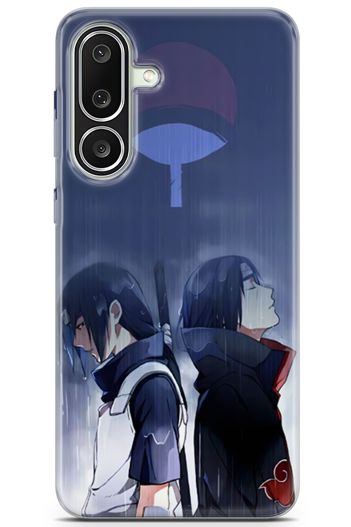 Kordilya Samsung Galaxy M56 uyumlu Manga 14 Fit Baskılı Naruto Uchiha