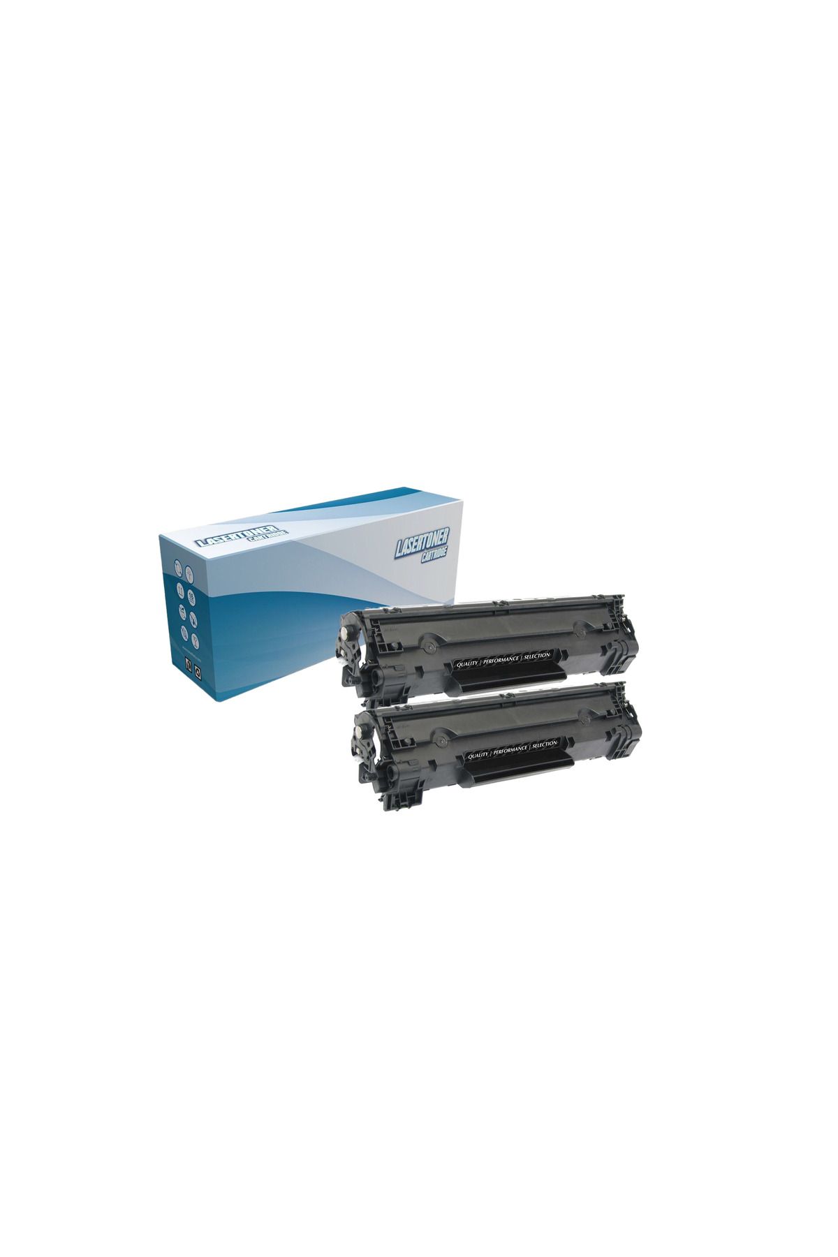 HP 285A-Hp Laserjet Pro M1217nfw Muadil Toneri 2 Li Avantajlı Paket
