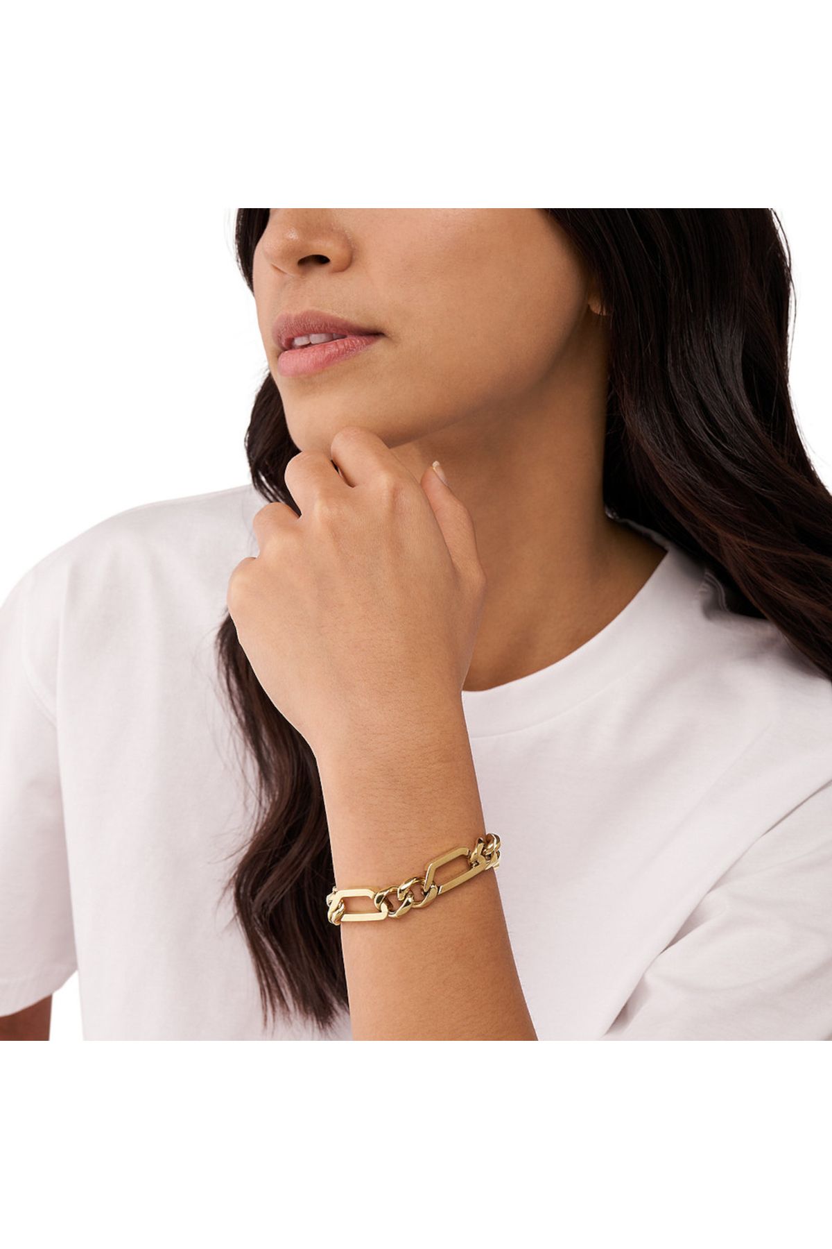 Diesel-Goldfarbene Armband Dx1471710 3