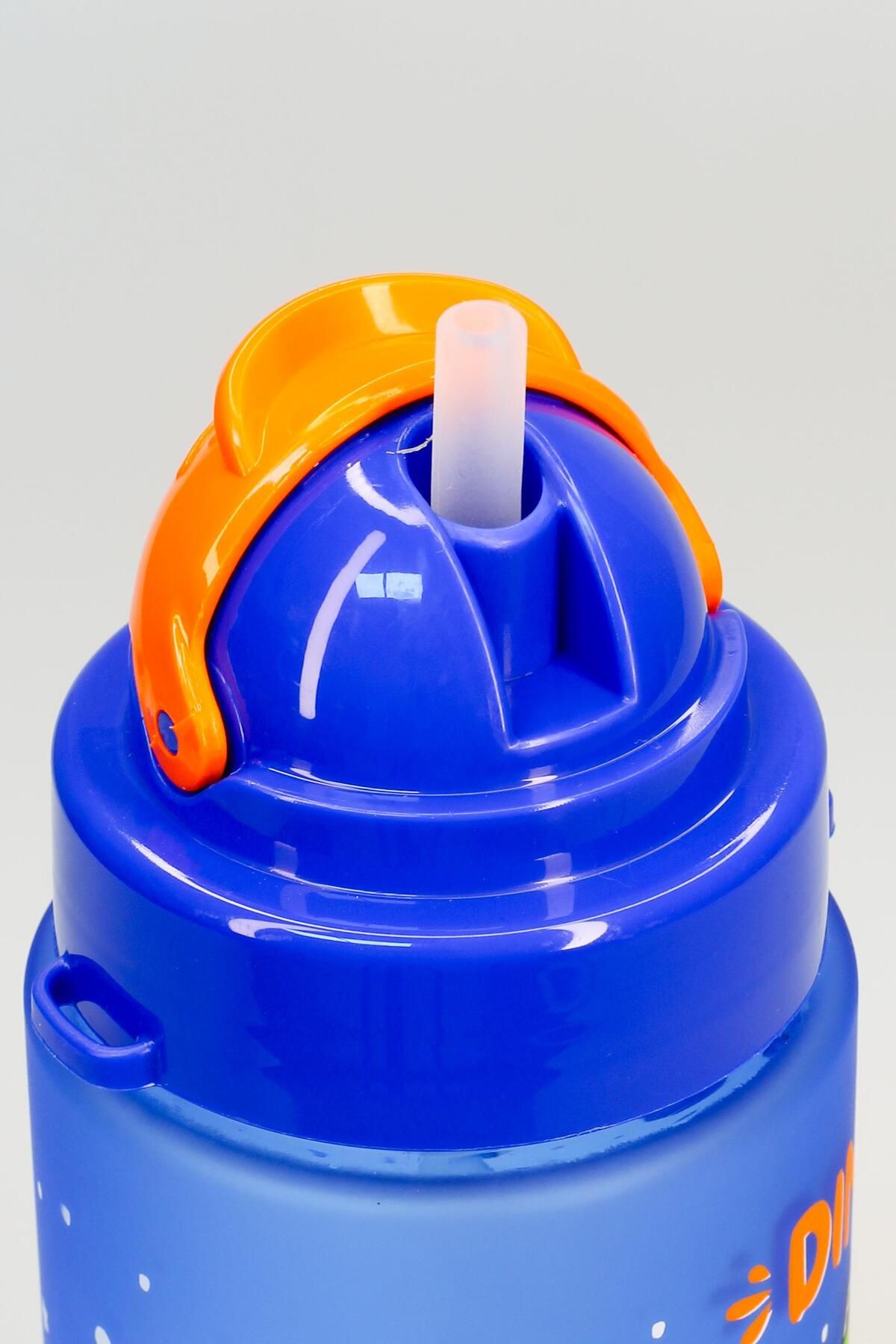 قمقمه ورزشی دخترانه و پسرانه بچگانه آب کودک چربی TRITAN PIPETAN BOTTLE NECK HANGER PRINCESS WATERY BPA 500 میل بنفش T0107 Telvesse