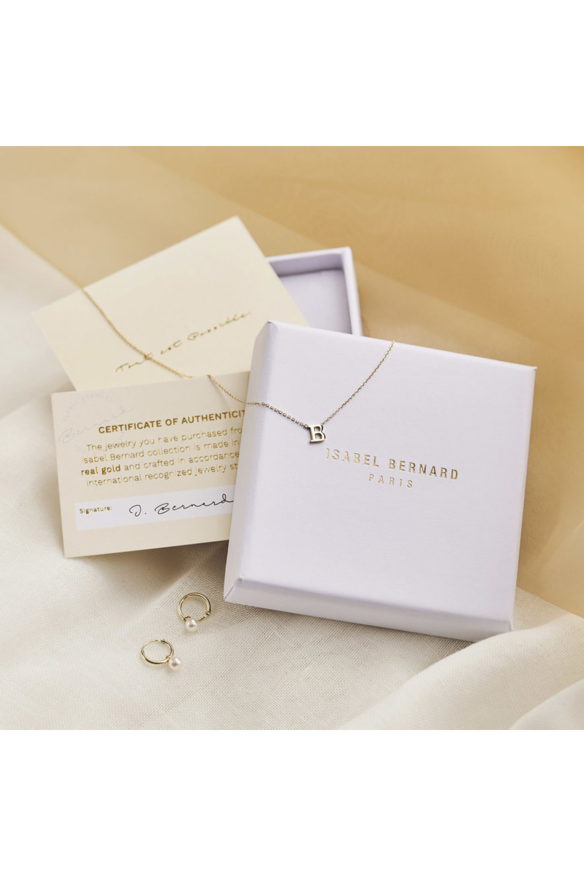 Isabel Bernard-Isabel Bernard Baguette 14 Karat Ring, Stapelring 58 4