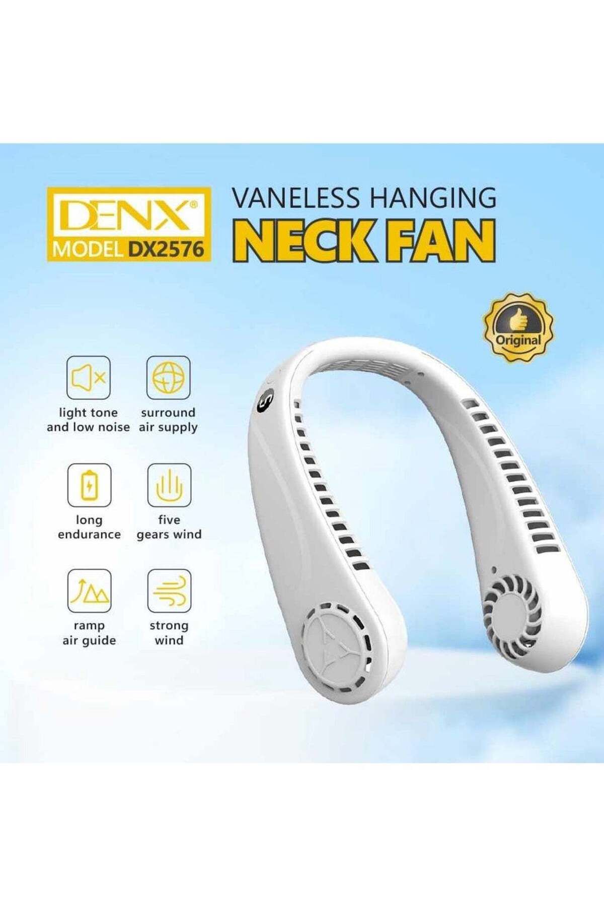 Denx-Neck Cooling Fan With A Comfortable And Mobile Design With 360 -Degree Modification Feature 2