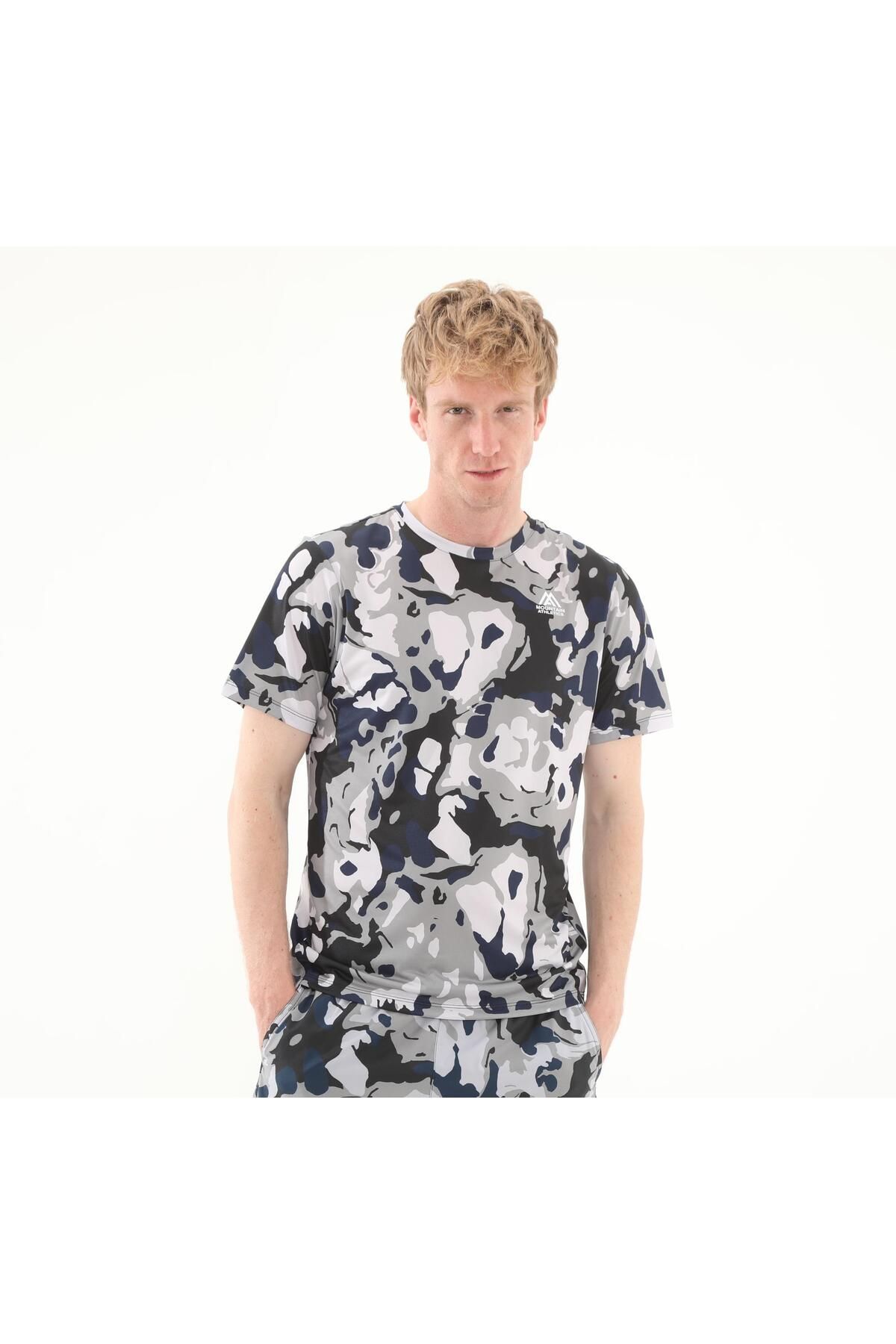 THE NORTH FACE M Ma Tee Aop Erkek T-Shirt Mavi