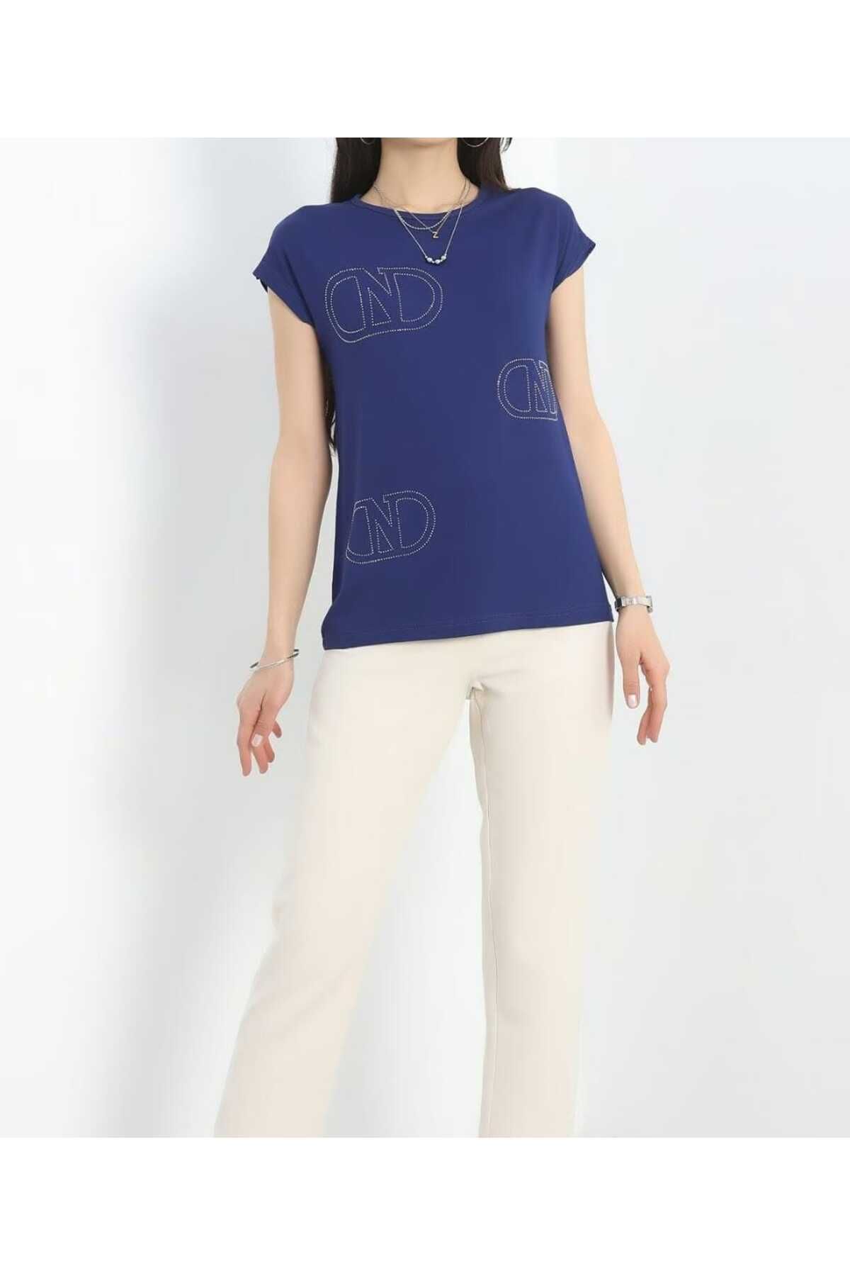 ESOBEYBİ Lacivert BLUZ