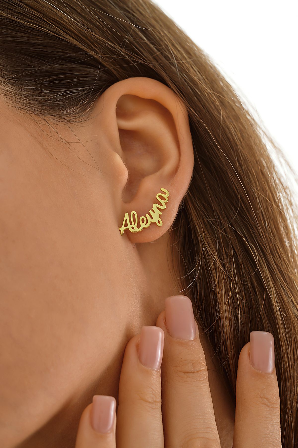 Klart Jewellery İsimli Gümüş Küpe 925 ayar İsimli Gümüş Küpe
