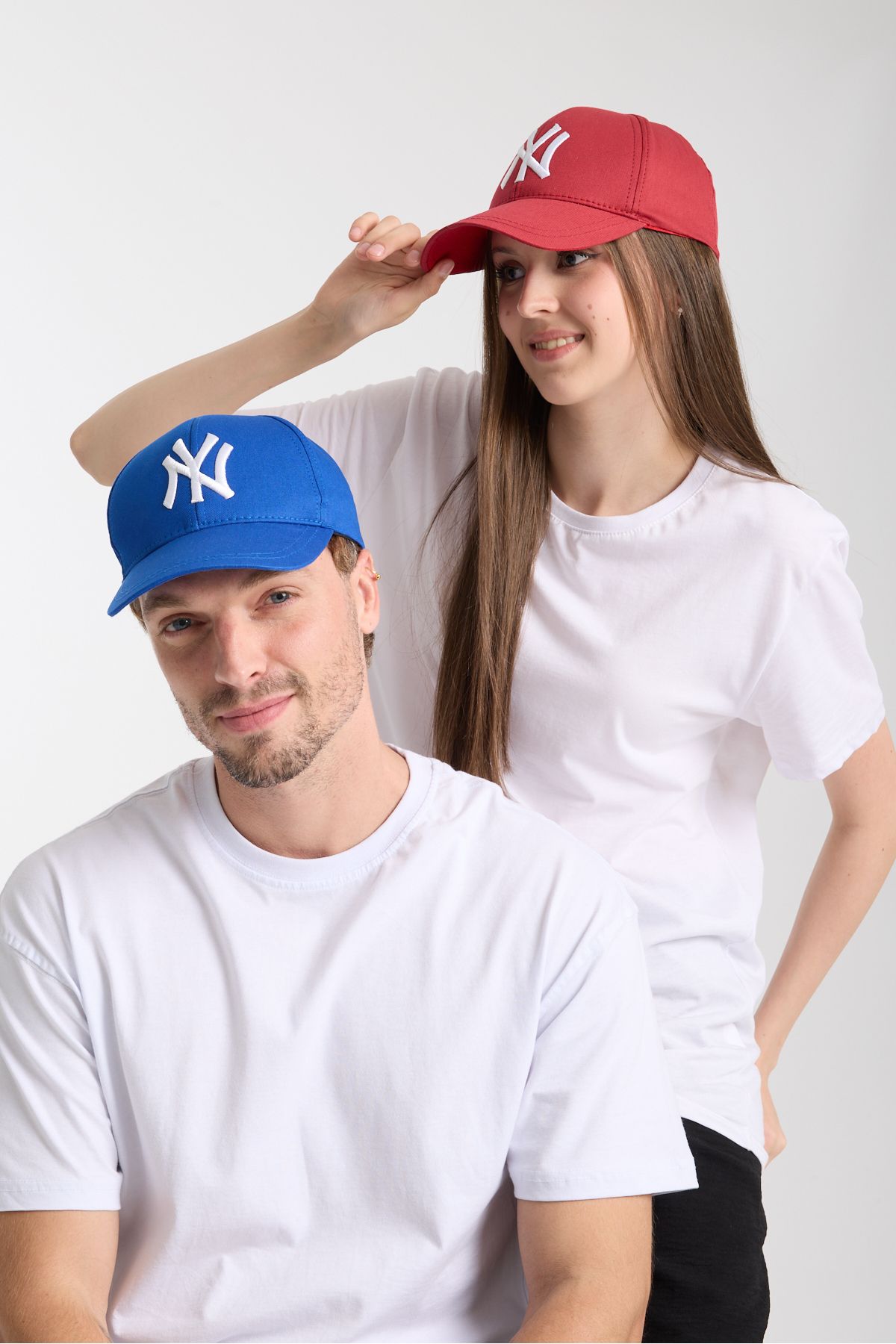Moda Days Ny New York 2'li Set Şapka Unisex