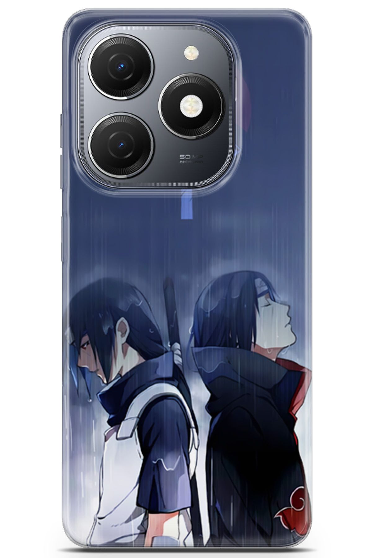 Kordilya Tecno Spark 20 uyumlu Manga 14 HD Desenli Naruto Uchiha