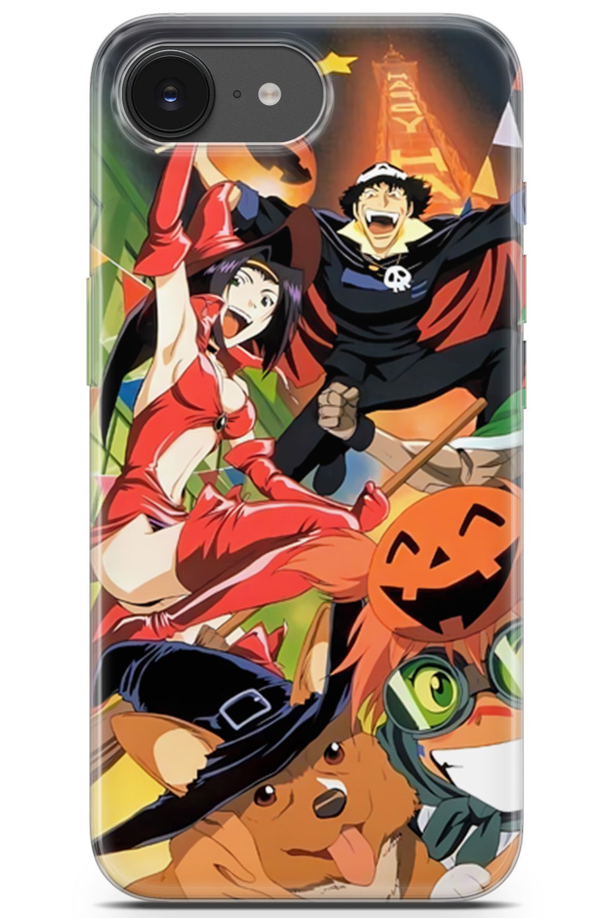 Kordilya Apple iPhone 16e uyumlu Manga 28 Ultra HD Cowboy Bebop Kırmızı