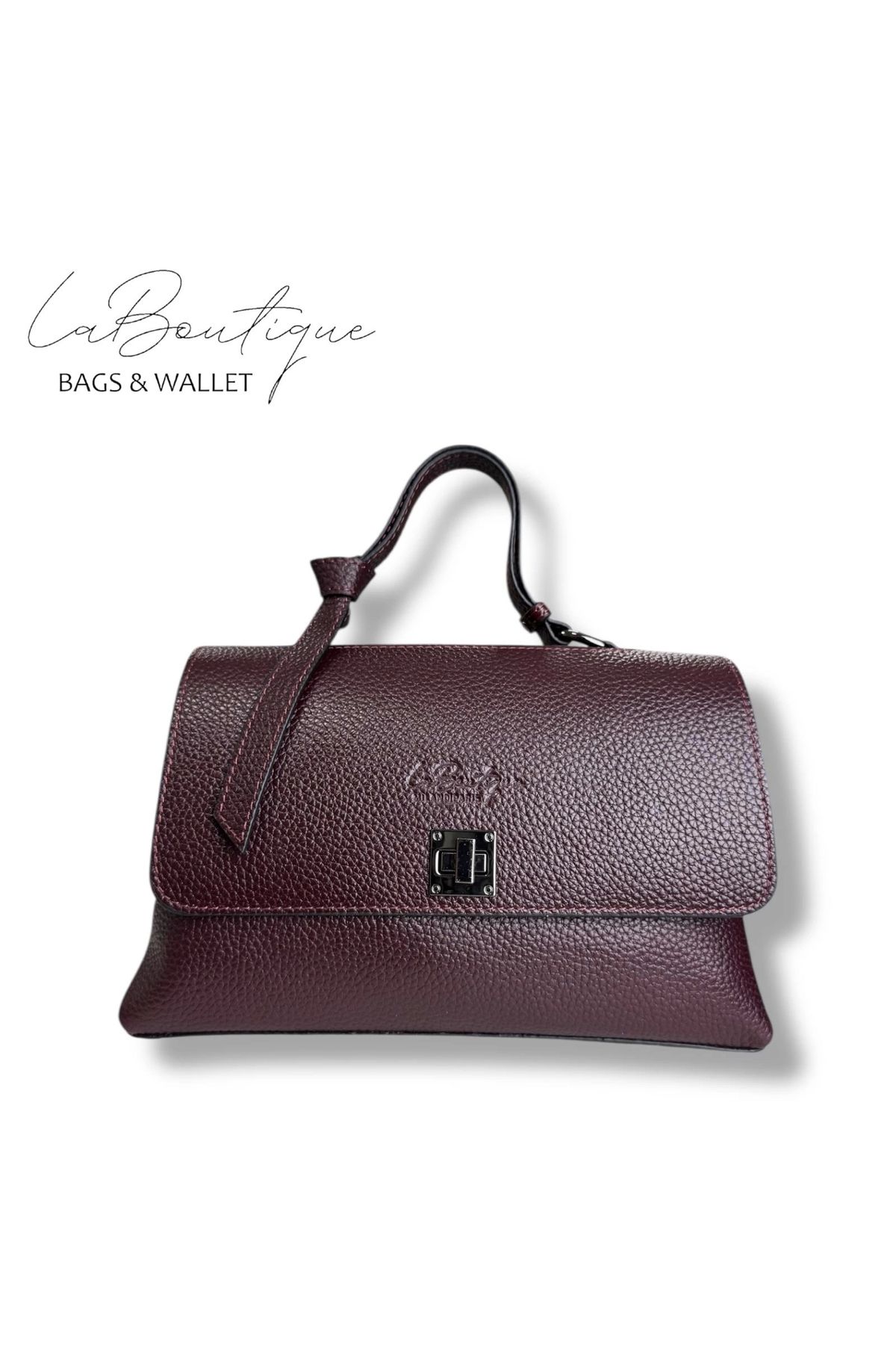 LA BOUTIQUE %100 DERİ LB ÇANTA D-2200 BORDO