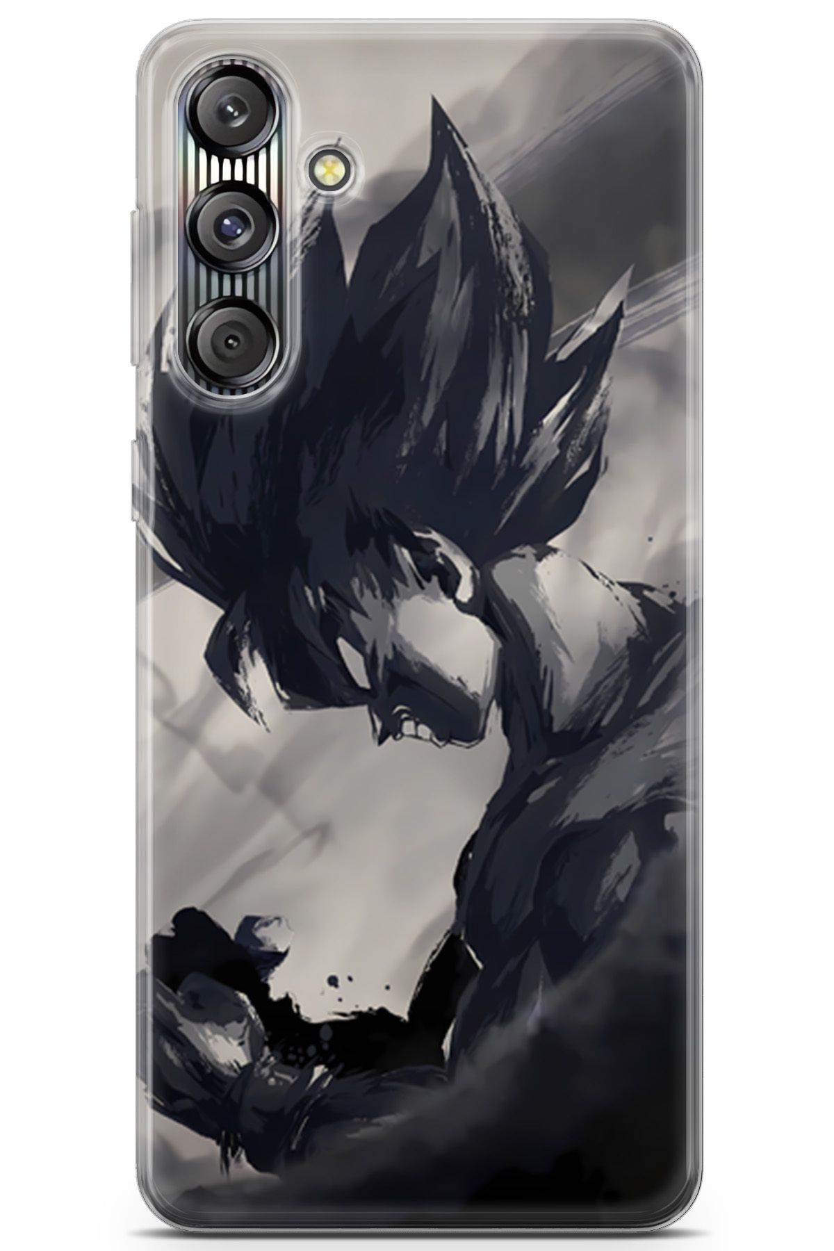 Kordilya Samsung Galaxy M55s uyumlu Manga 20 HQ Baskı Goku Çizim Anime