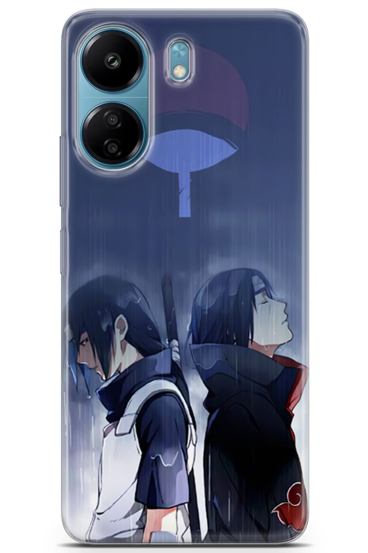 Kordilya Xiaomi Poco C65 uyumlu Manga 14 HD Desen Naruto Uchiha