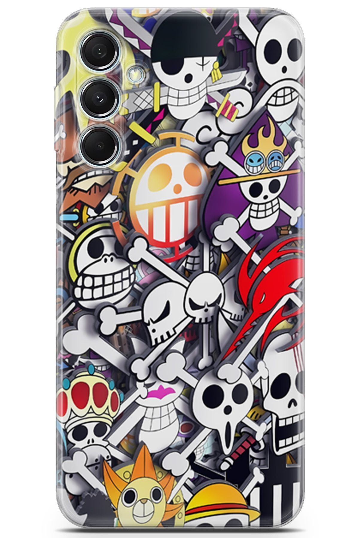Kordilya Samsung Galaxy M34 uyumlu Manga 21 Fit Baskılı One Piece Manga