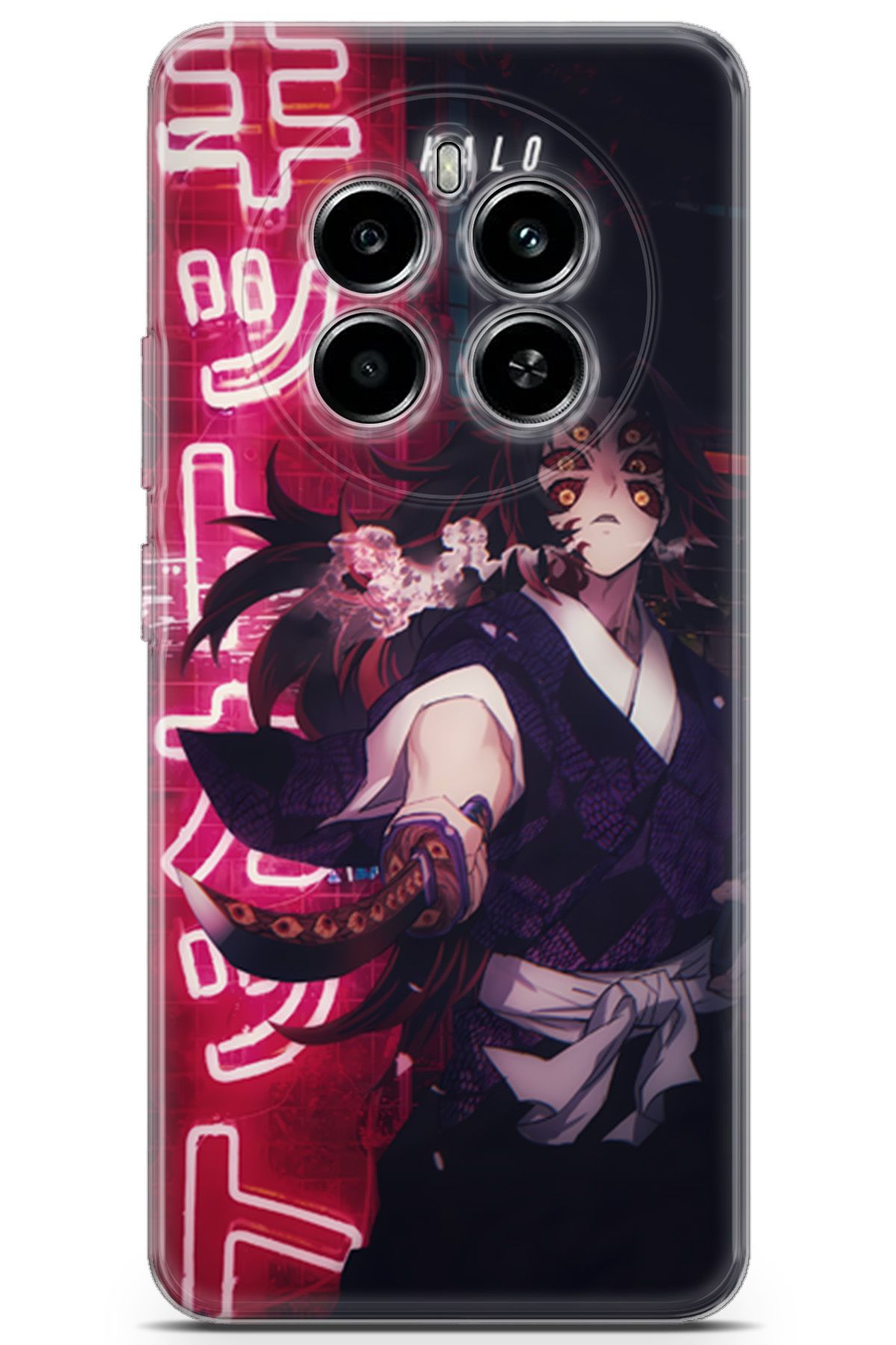 Kordilya Realme 12 4G uyumlu Manga 27 Koruyucu Kokushibou Demon