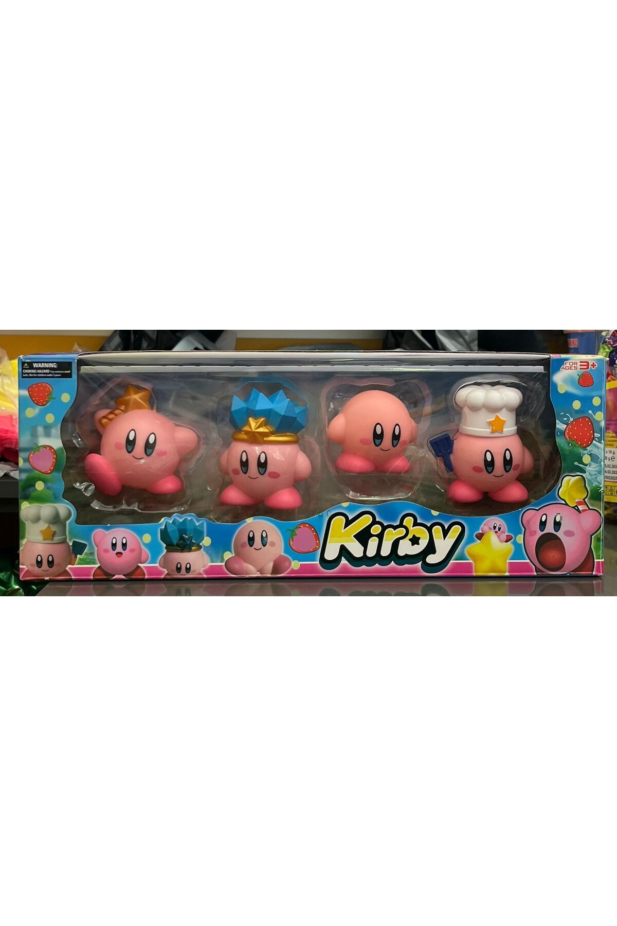 CUFFCUFFTOYS kirby 4 lü figür