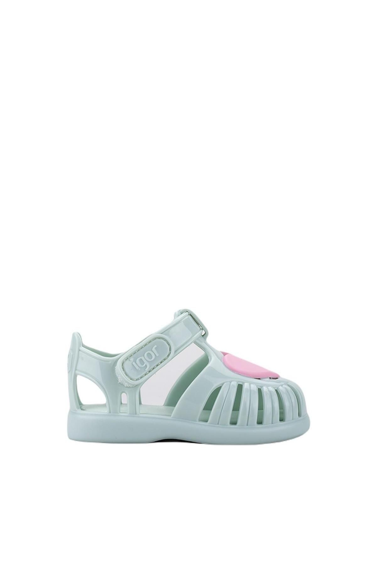 صندل ورزشی سبز دخترانه و پسرانه بچگانه S10310 026 TOBBY GLOSS LOVE SANDALS ان IGOR