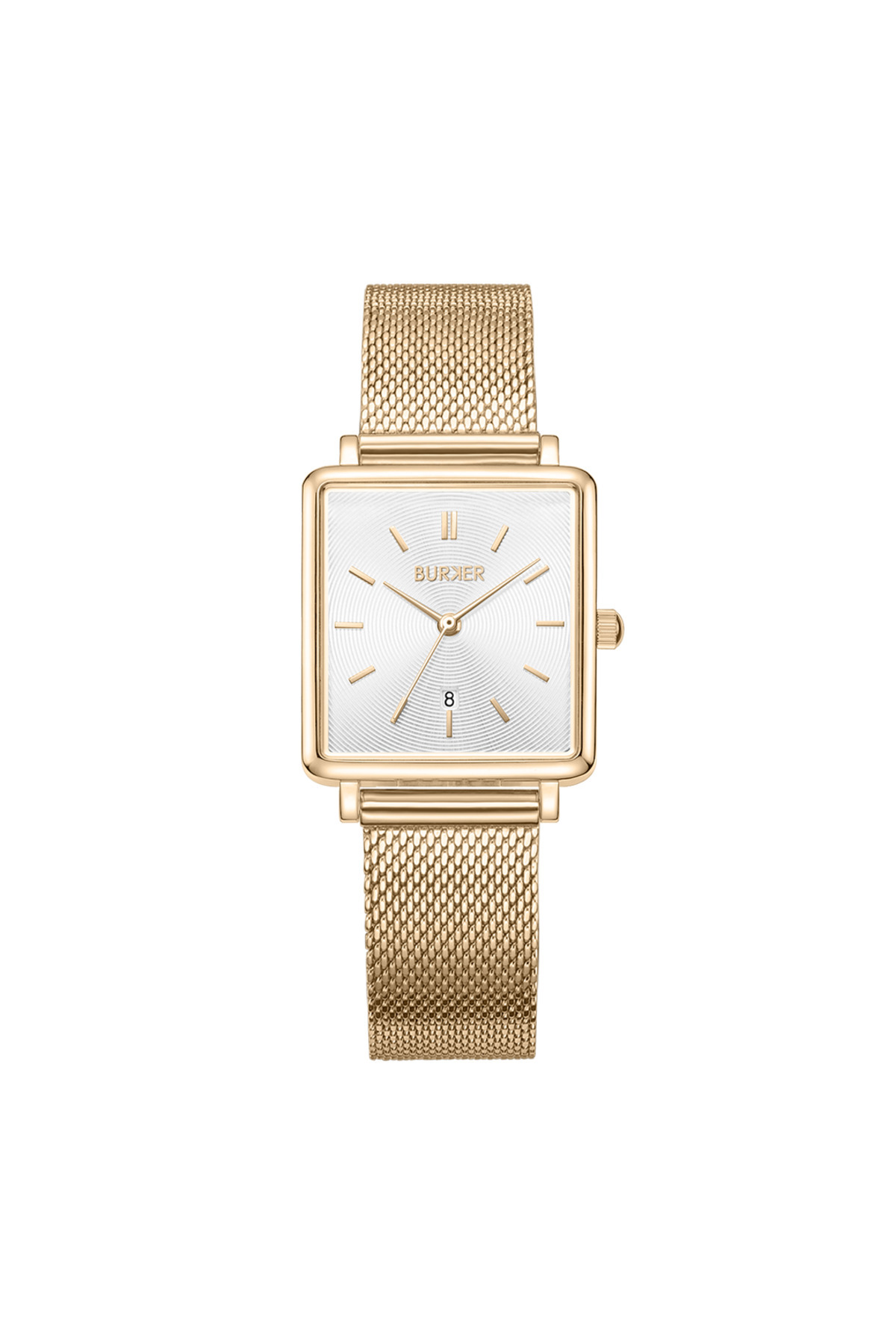 Burker Damenuhr Daisy Gold Mesh