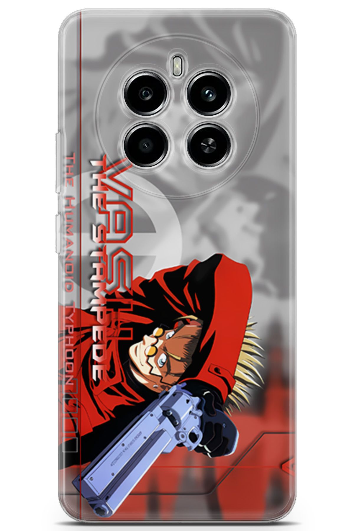 Kordilya Realme 12 4G uyumlu Manga 6 Koruma Trigun The Stampede