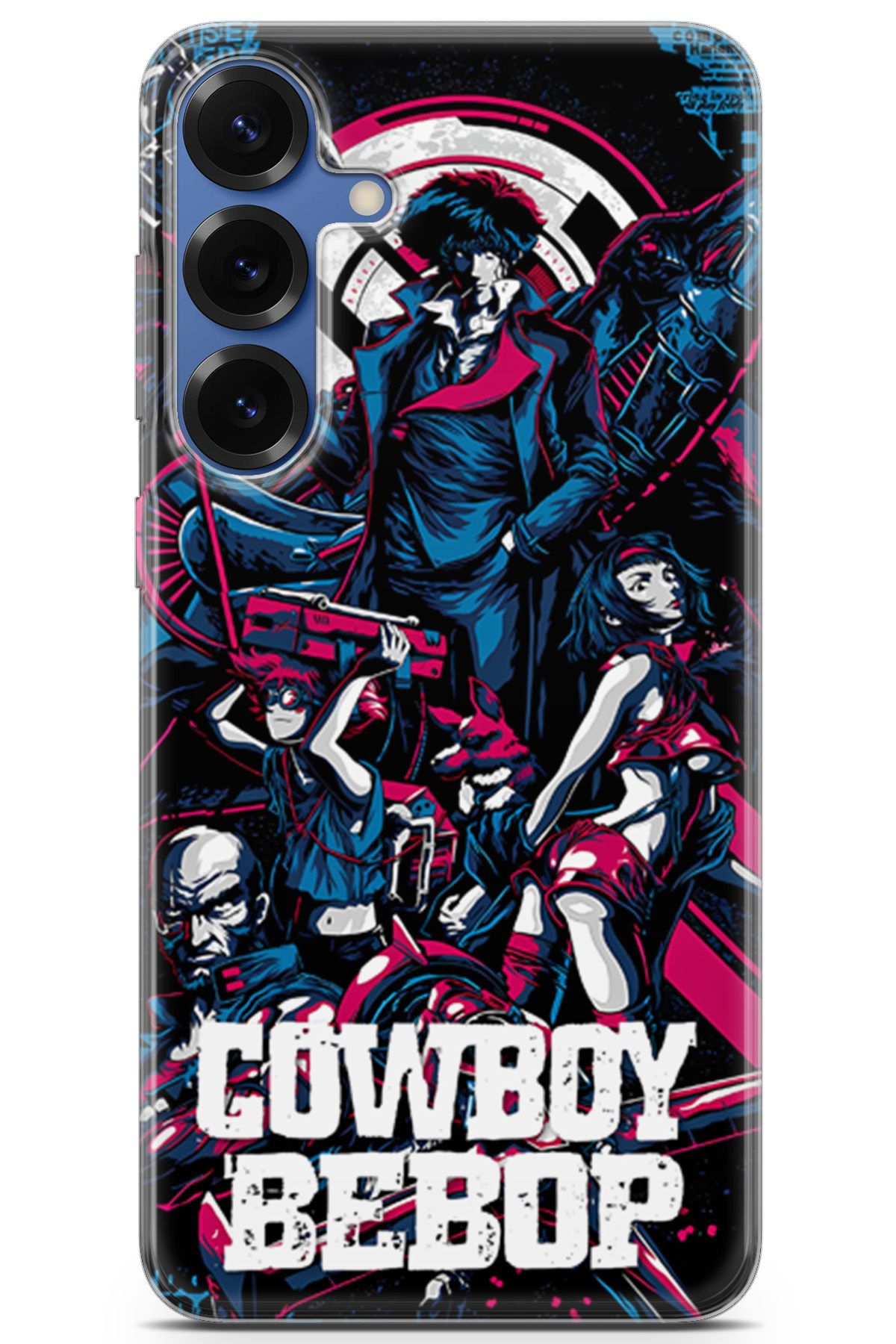 Kordilya Samsung Galaxy S25 Plus uyumlu Manga 18 TPU Silikon Cowboy Bebop