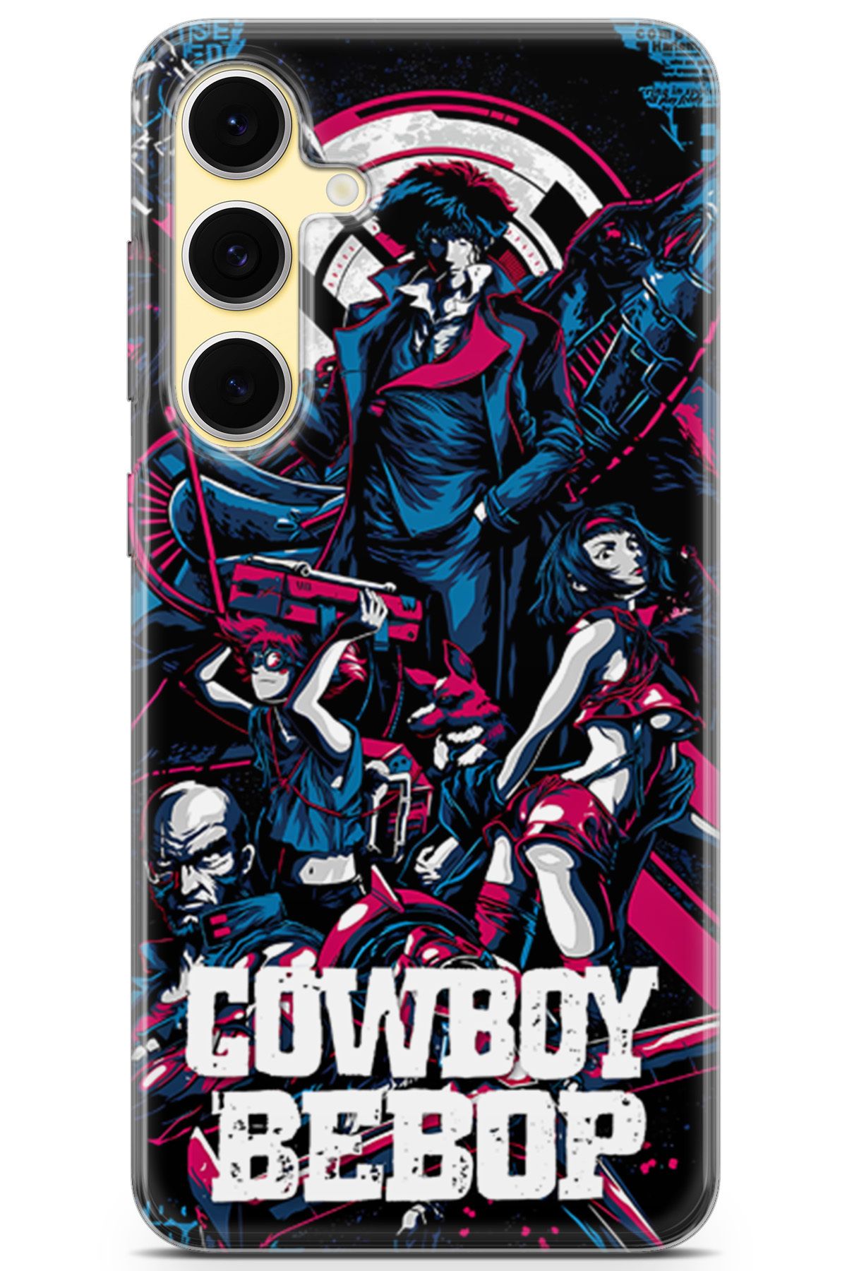 Kordilya Samsung Galaxy S24 FE uyumlu Manga 18 HD Tasarım Cowboy Bebop