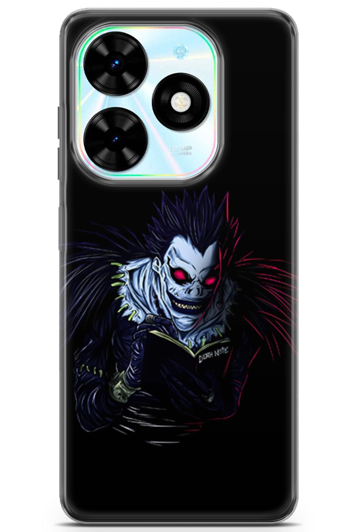 Uvilda Tecno Spark GO 2024 uyumlu Anime 31 UV Silikon Death Note Ryuk II