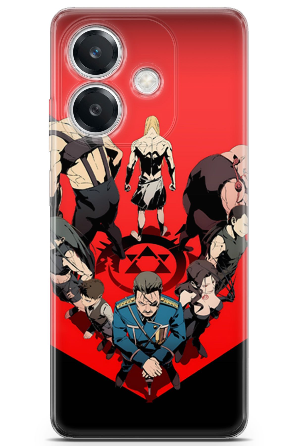 Kordilya Oppo A3 uyumlu Manga 11 Şeffaf Fullmetal Alchemist