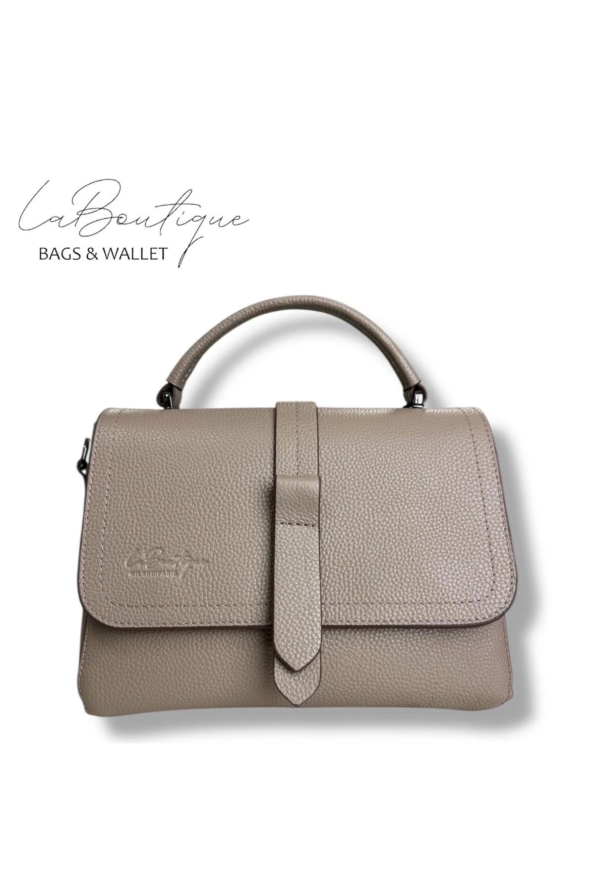 LA BOUTIQUE %100 DERİ LB ÇANTA D-2300 VİZON