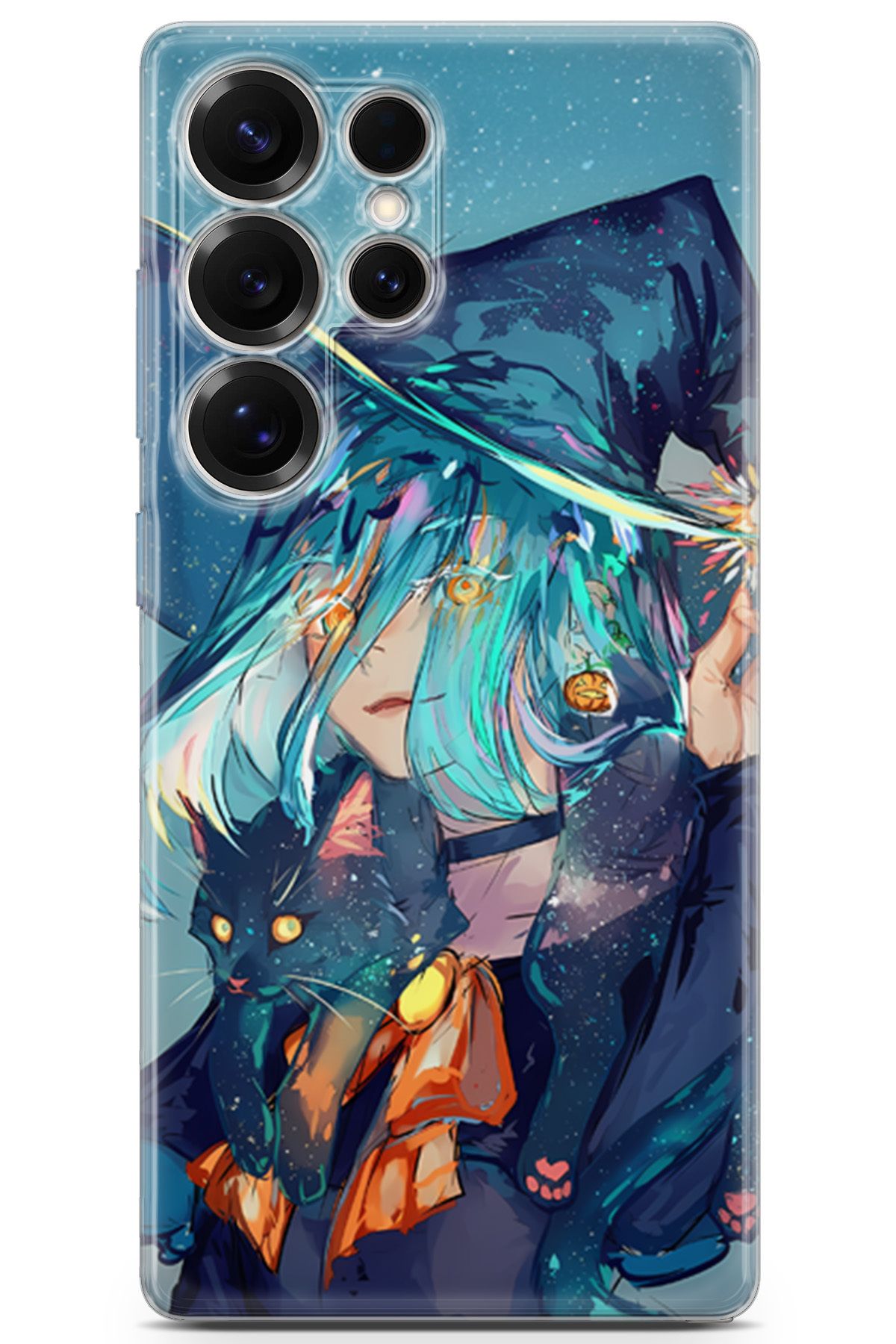 Uvilda Samsung Galaxy S25 Ultra uyumlu Girls 3 TPU Şirin Cadı