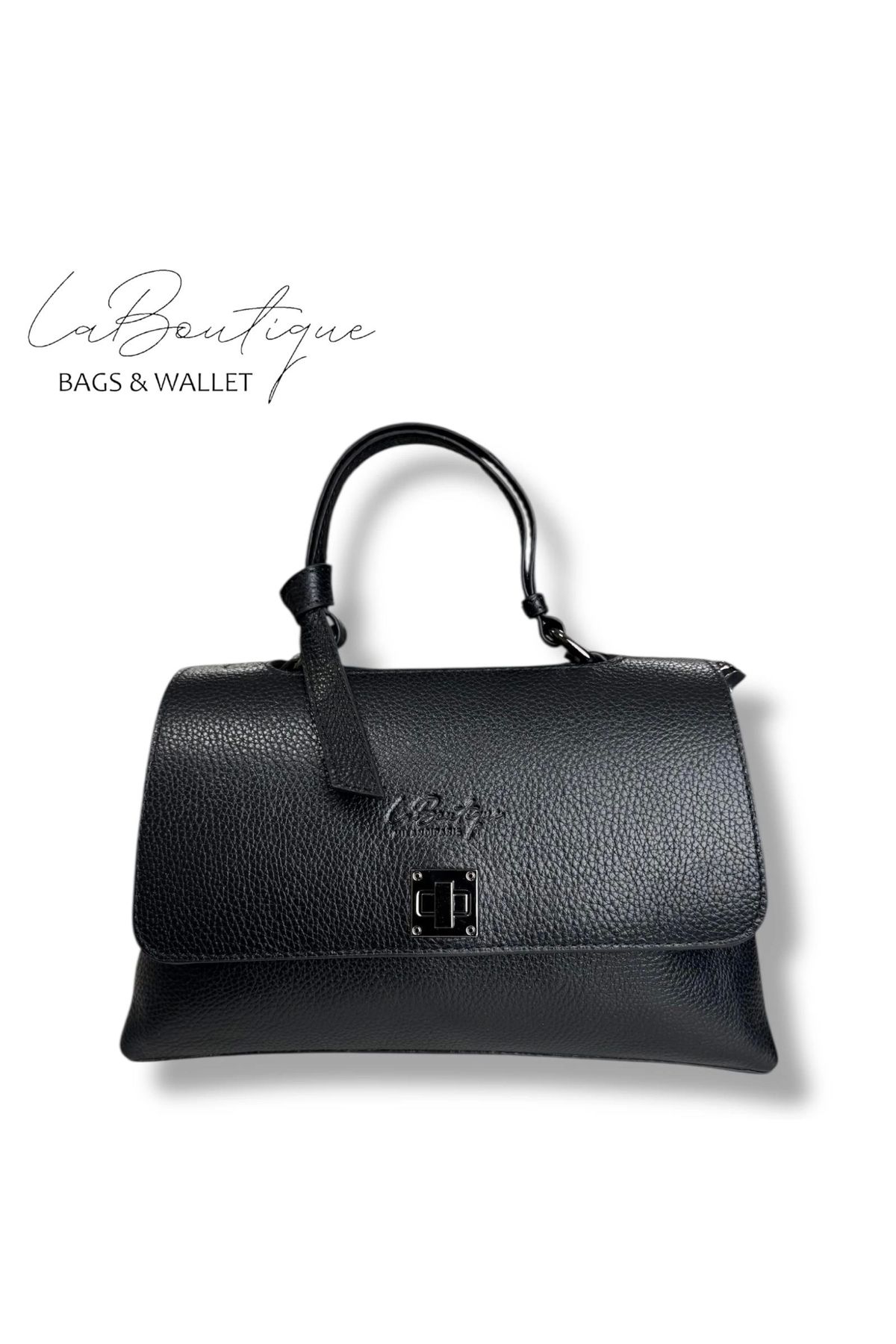 LA BOUTIQUE %100 DERİ LB ÇANTA D-2200 SİYAH