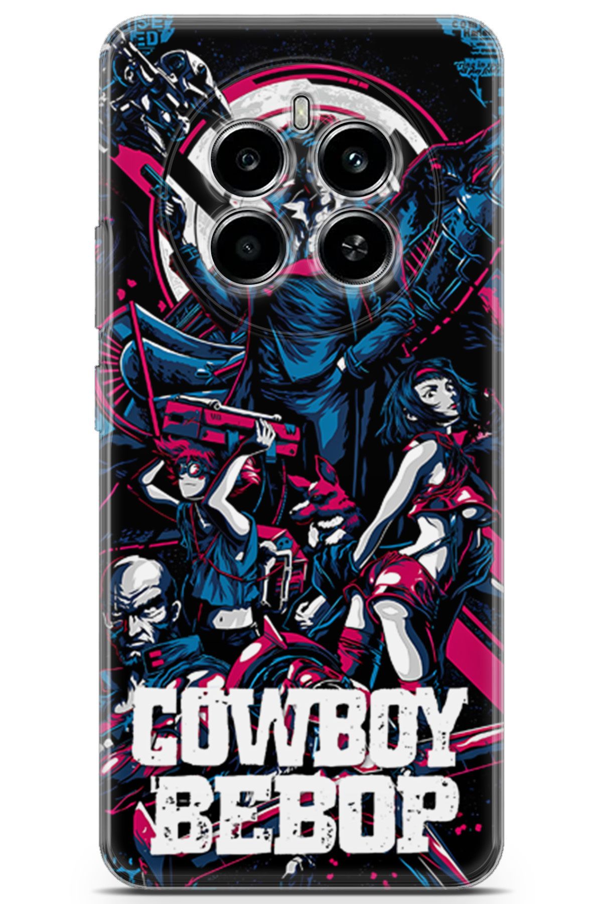Kordilya Realme 12 4G uyumlu Manga 18 Arka Kapak Cowboy Bebop