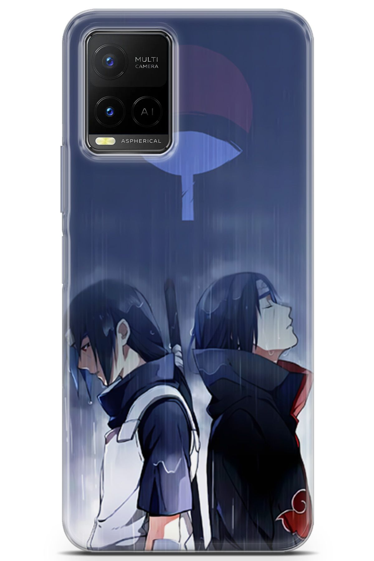 Kordilya Vivo Y32 uyumlu Manga 14 HD Desen Naruto Uchiha