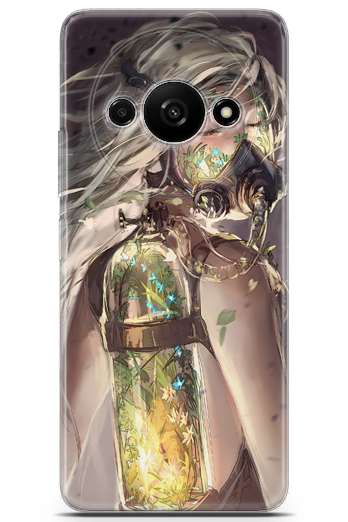Uvilda Xiaomi Redmi A3 uyumlu Girls 24 UV Tasarım Hayalleri Solumak