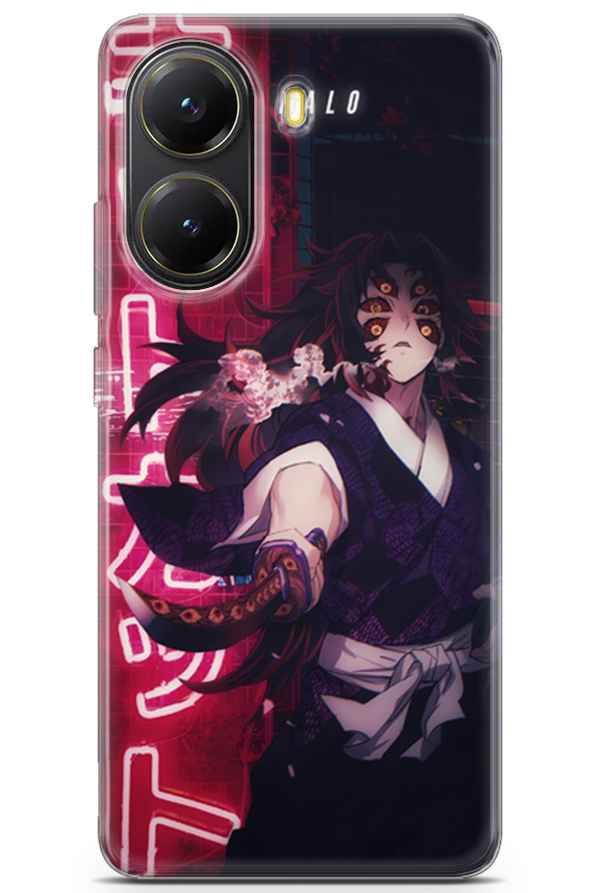 Kordilya Xiaomi Poco X7 Pro uyumlu Manga 27 HD Desenli Kokushibou Demon