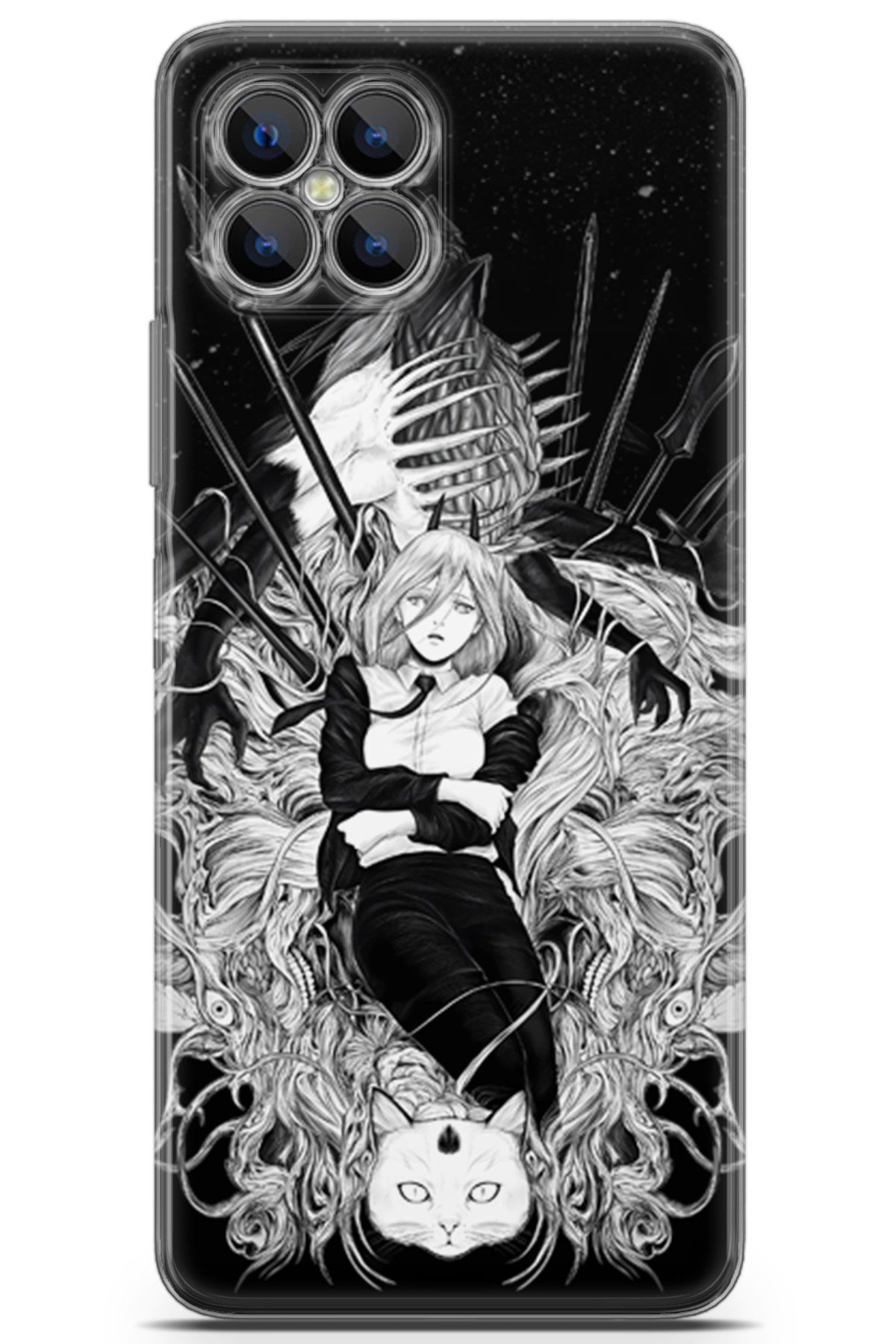 Kordilya Omix X600 uyumlu Manga 23 4K Baskı Anime Kadın ve Kedi