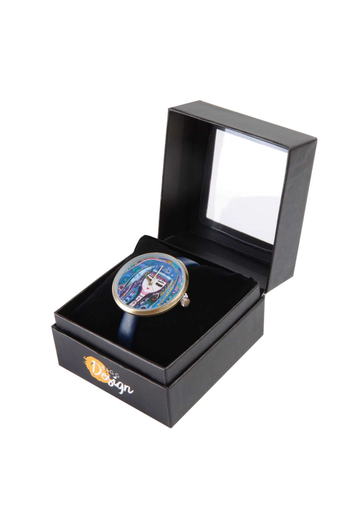 Biggdesign-Blue Water Design Wrist Watch 8