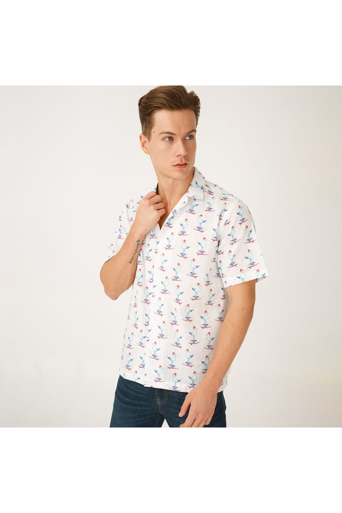 ANEMOSS-Sailor Seagull Man Shirt - XL 6