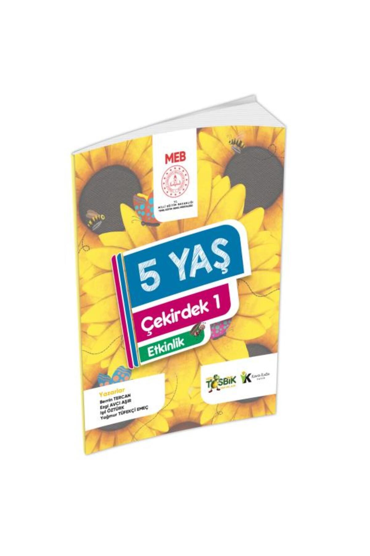 Karakutu Yayınları 5 Yaş Okul Öncesi MEB Etkinlik Kitabı Çekirdek 1 Eğlenceli ve Öğretici Aktiviteler (A4 Renkli)