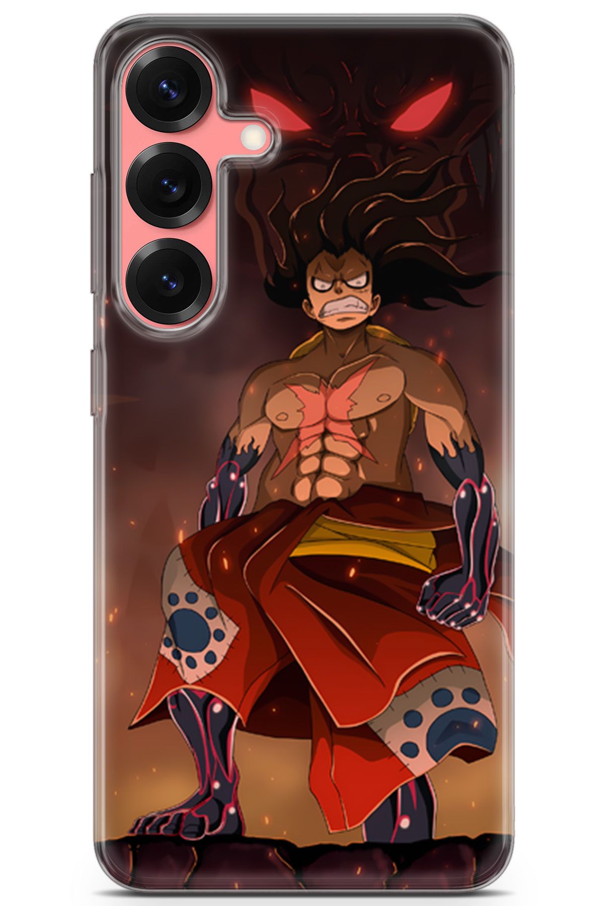 Uvilda Samsung Galaxy S25 uyumlu Anime 21 HD Desenli One Piece Luffy I