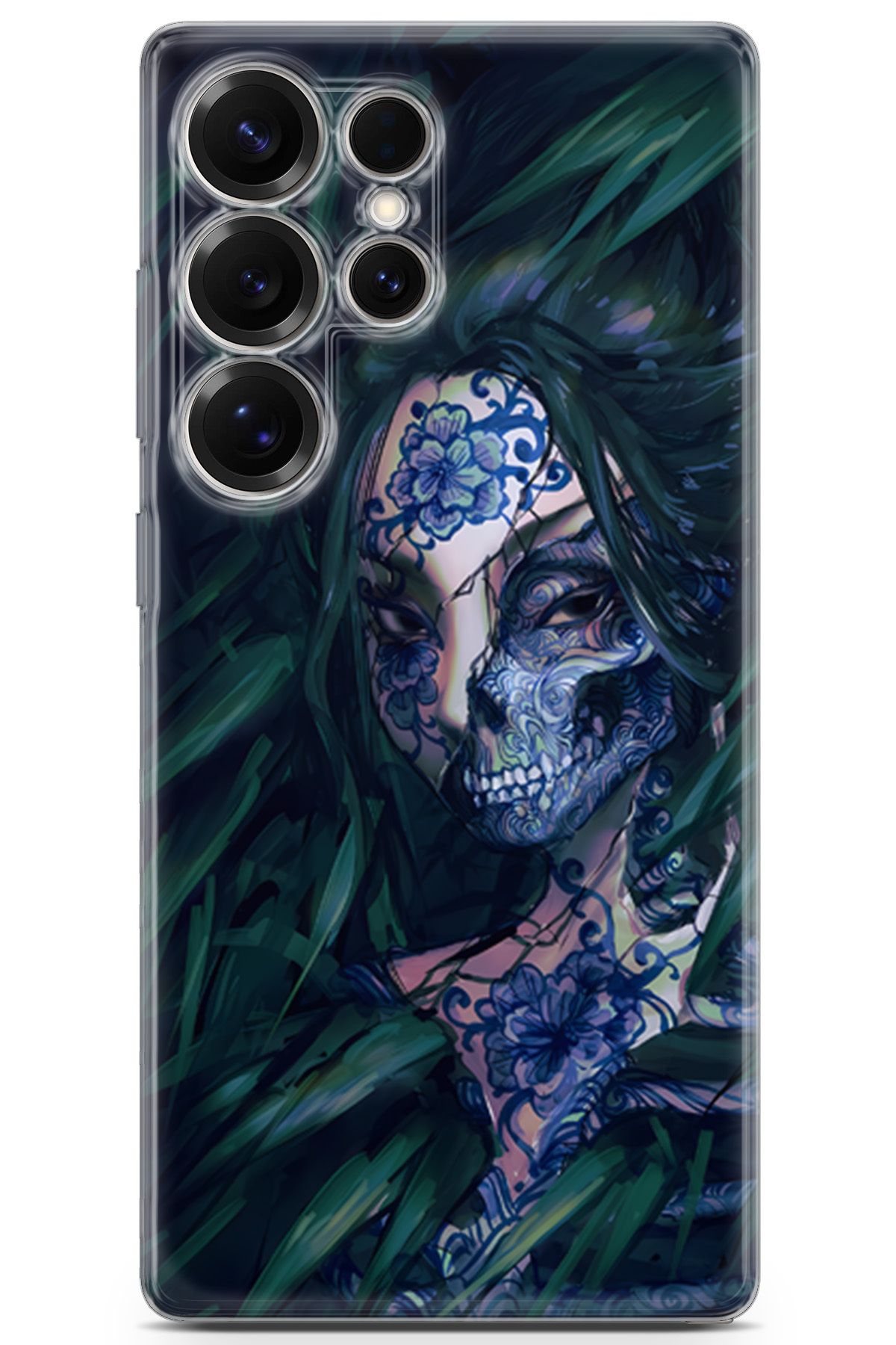 Uvilda Samsung Galaxy S25 Ultra uyumlu Girls 10 Koruma Zümrüt Yeşil