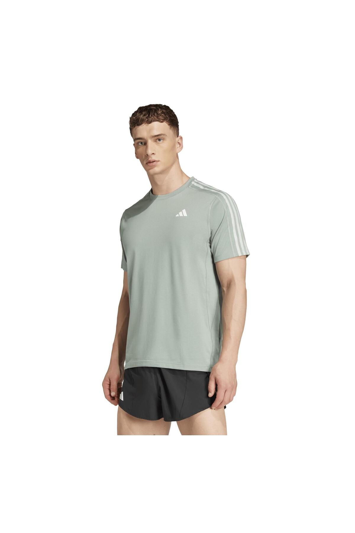 adidas JD2314-E adidas Otr E 3S Tee Erkek T-Shirt Yeşil