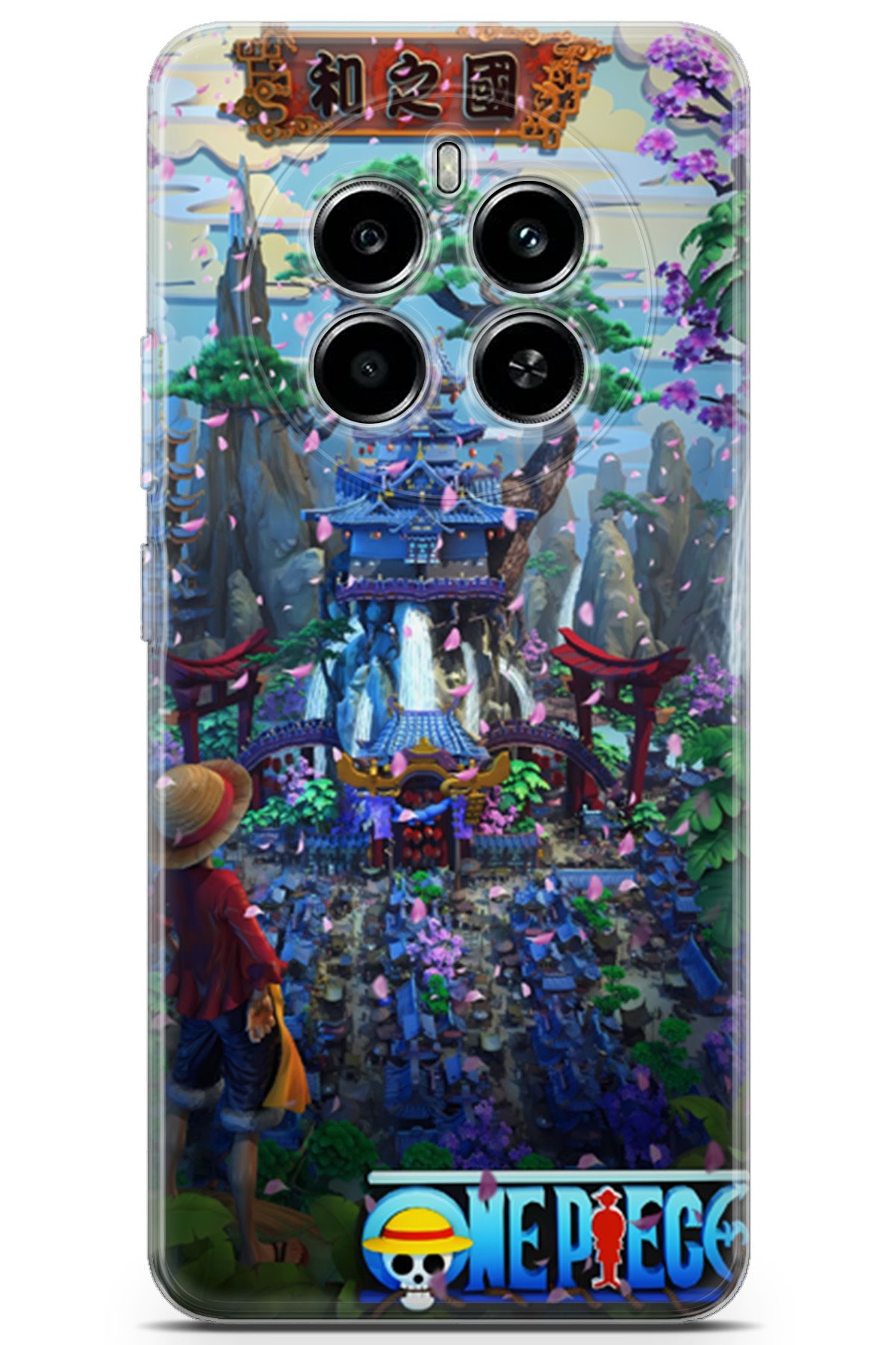 Kordilya Realme 12 4G uyumlu Manga 35 HD Koruma One Piece Monkey