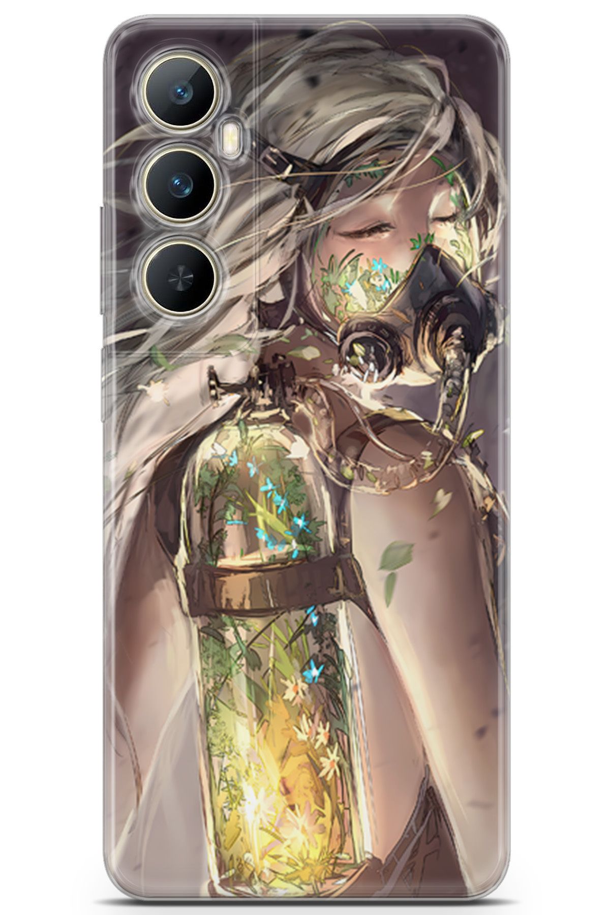 Uvilda Realme C65 4G uyumlu Girls 24 Premium UV Hayalleri Solumak
