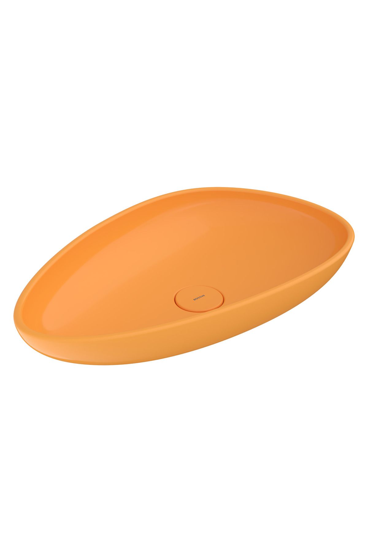 Bocchi Etna Çanak Lavabo 58 Cm Parlak Mandalina Sarısı 1114-021-0125