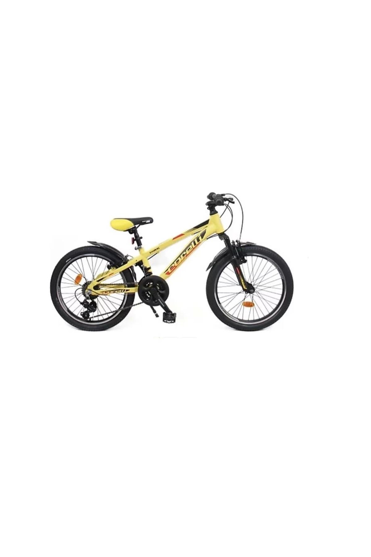 Corelli CORELLİ DYNAMIC ERKEK ÇOCUK BİSİKLETİ 254H V 20 JANT 18 VİTES SARI SİYAH KIRMIZI