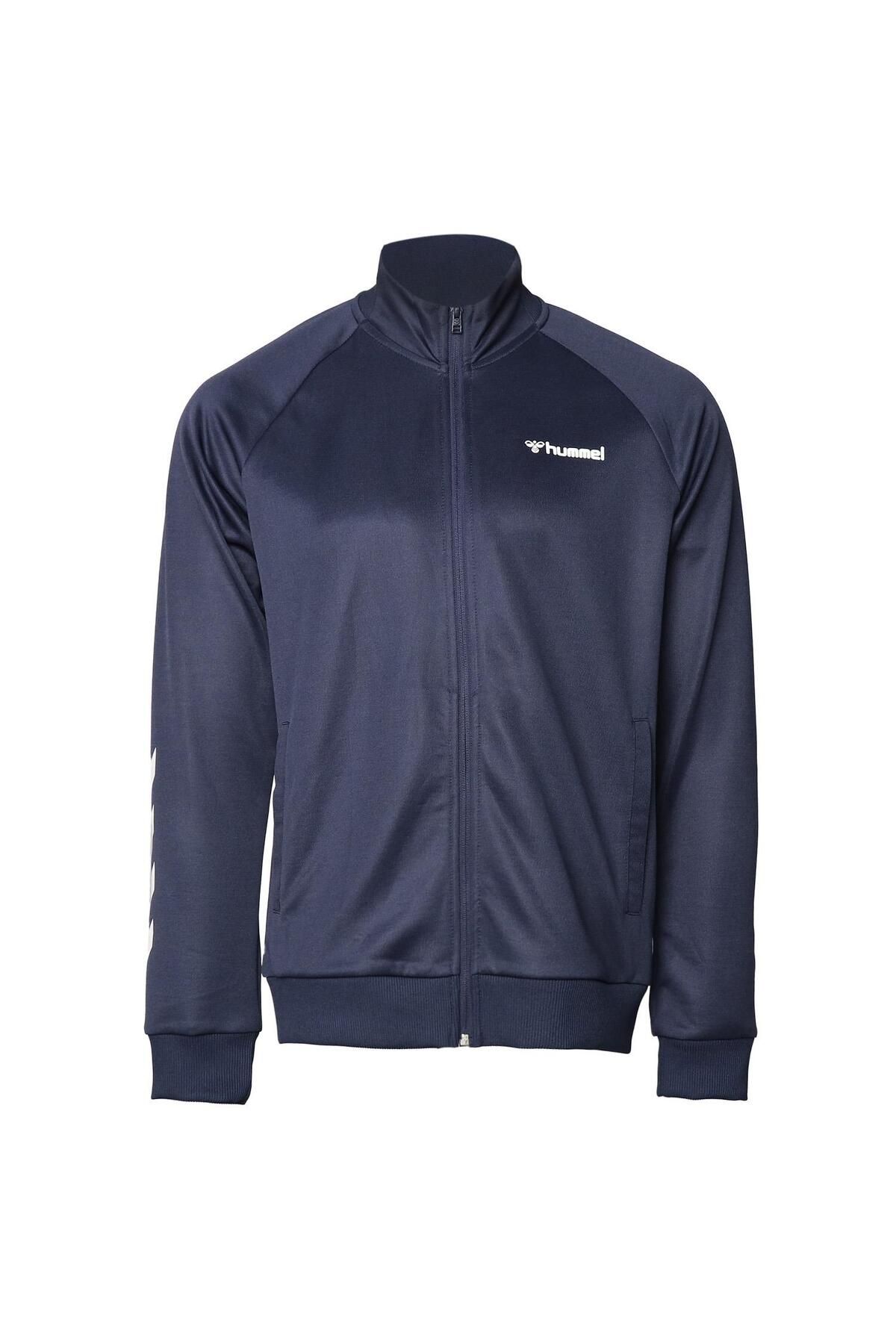 ژاکت ورزشی آبی مردانه 921133 7480 FALCONZO ZIP hummel