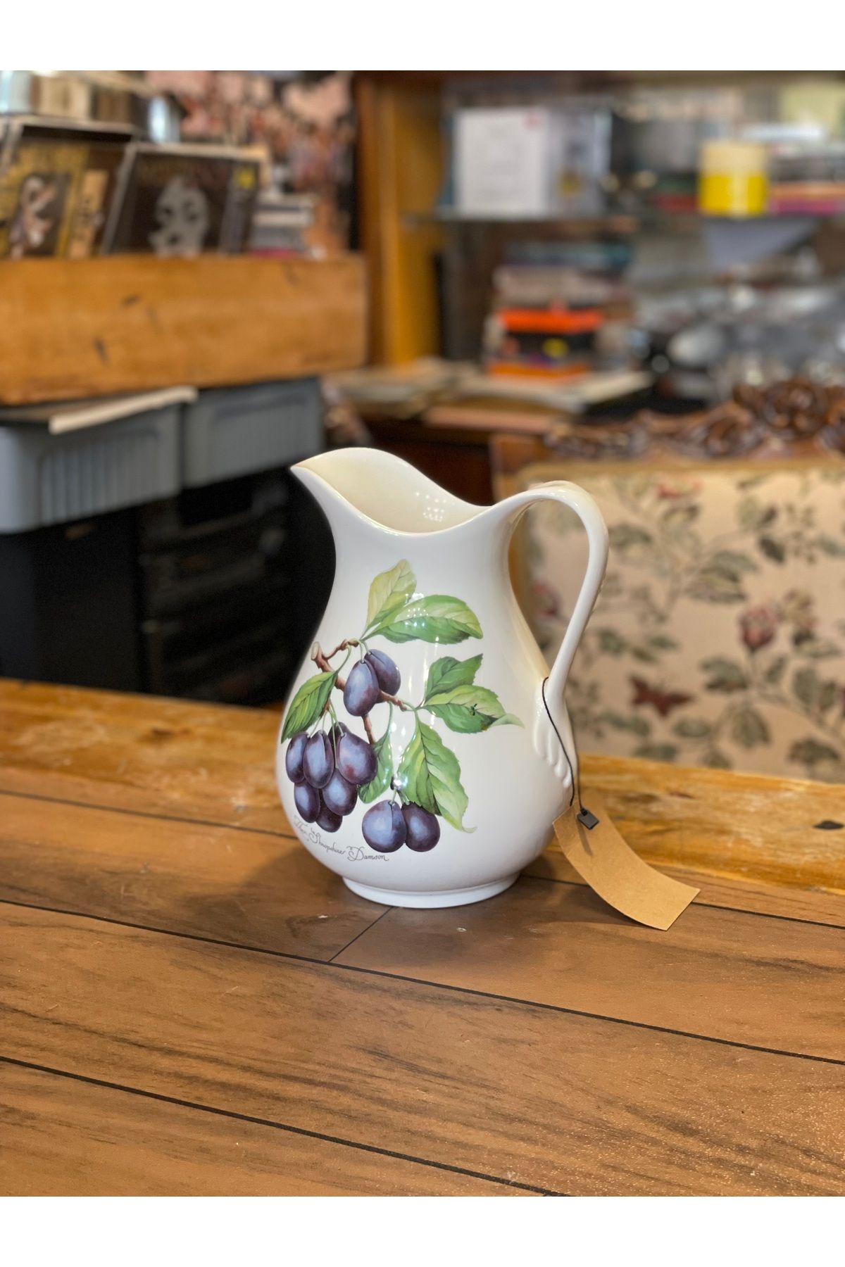 Çığır Antik Vintage İngiliz Sürahi