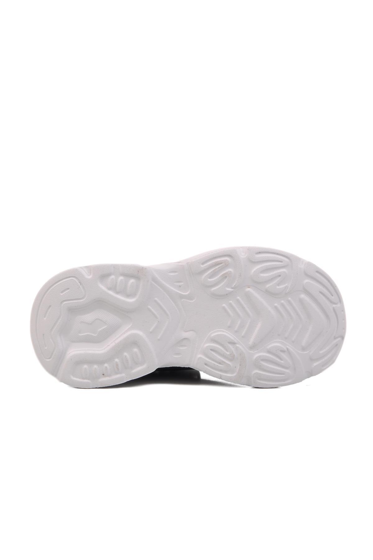 WALKWAY-Black-Yellow Children's Sports Shoes Ruffon 2340 P 5