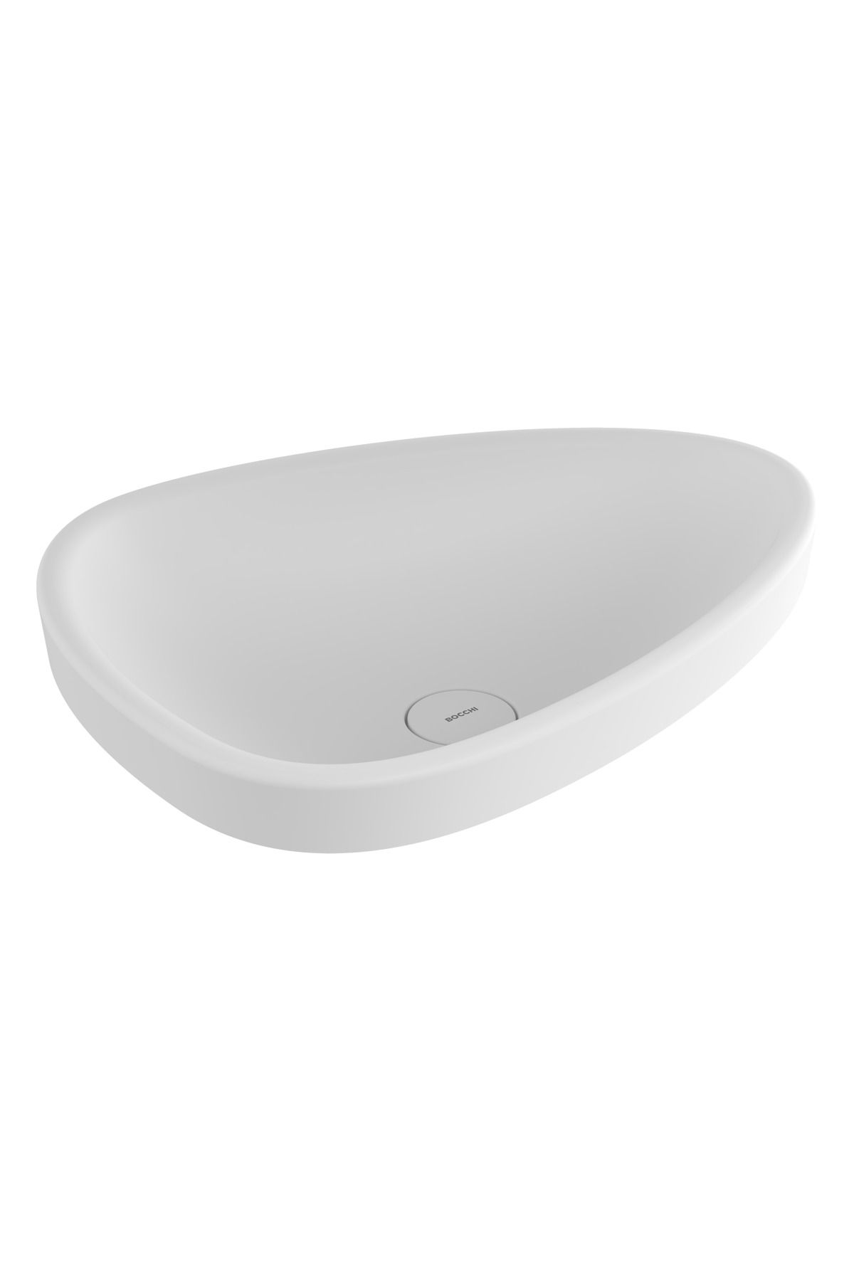 Bocchi Etna Tezgah Üstü Lavabo 58 Cm Mat Beyaz 1112-002-0125