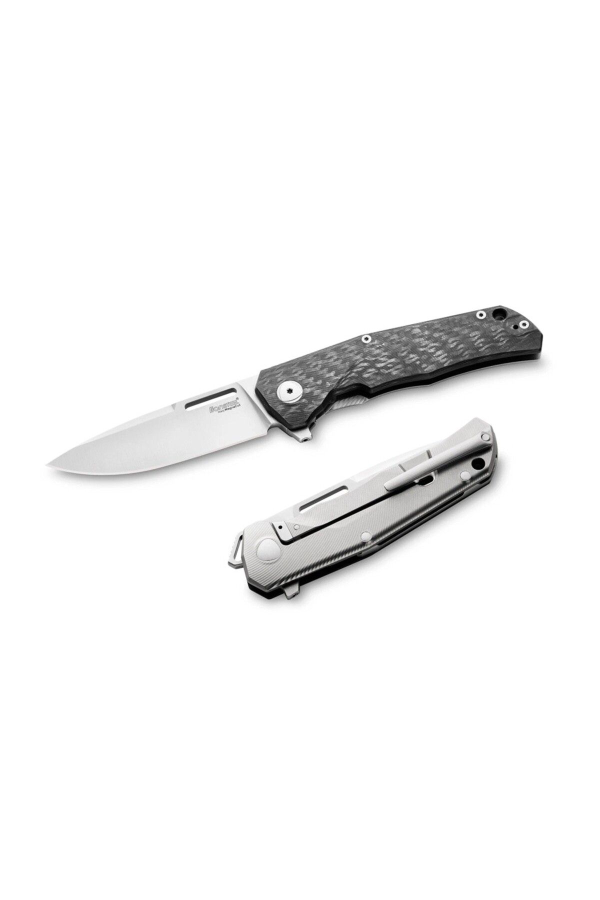 Lionsteel Q4ttro - Carbon Fiber Çakı